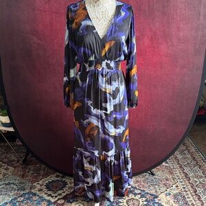 Nine West Elegant Multicolor Maxi Dress